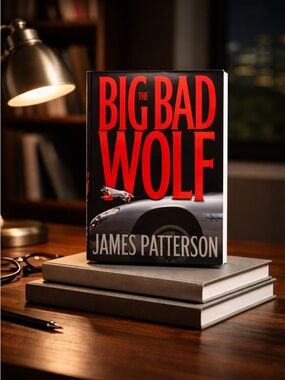 EUC James Patterson The Big Bad Wolf Hard Cover Book